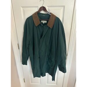 London Fog Men's Green Barn Jacket‎ Parka Outerwear XL REG